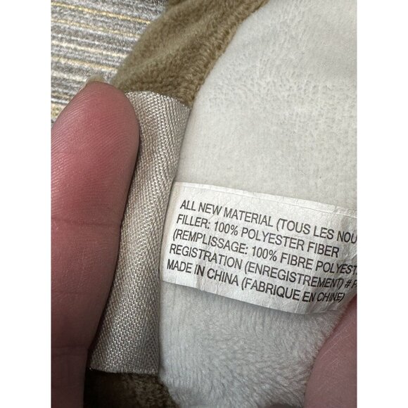 Levtex Baby Brown Deer Lovey Reindeer Security Blanket Stuffed Animal Toy - Picture 8 of 11